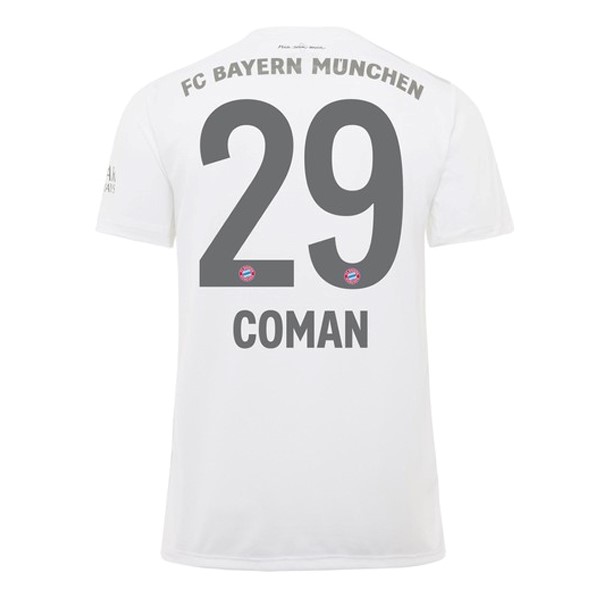 Camiseta Bayern Munich NO.29 Coman 2ª 2019/20 Blanco